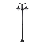 Vysoké zahradní lampy pro rozsáhlé plochy