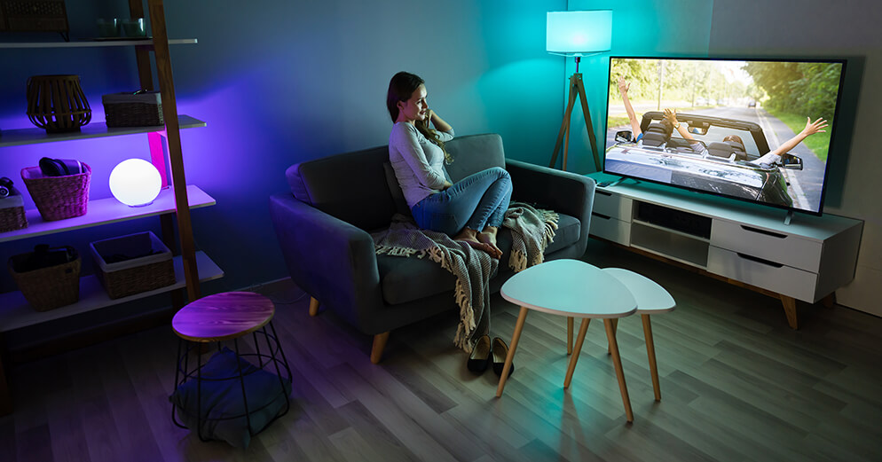 Oświetlenie inteliegntne Oświetlenie SMART RGB