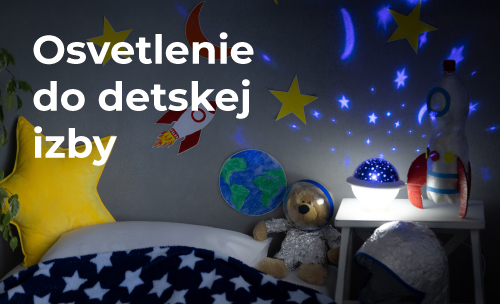 Aké osvetlenie sa najlepšie hodí do detskej izby?