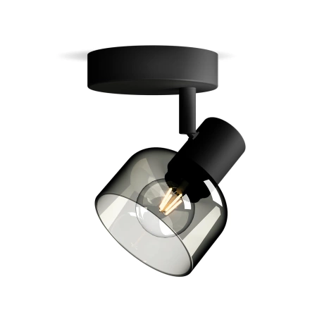 Nástenné svietidlo E14 LED Black Sleet Philips