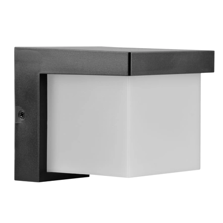 Nástenné svietidlo vonkajšie fasádne 10W 1000lm 4000K, neutrálna biela 120° čierne IP54 Morgan Sanico Goldlux