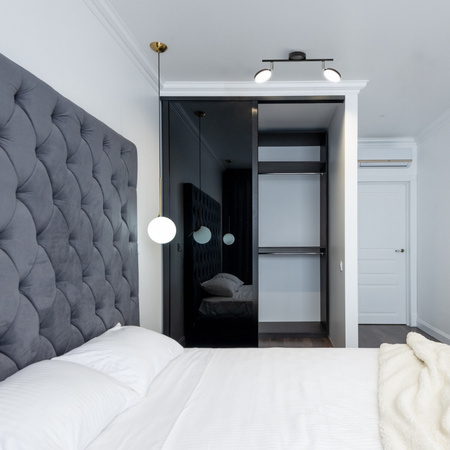 LED SUFFIT LAMPA GOLDLUX (Polux) CAPRI 2x5W BLACK 3000K