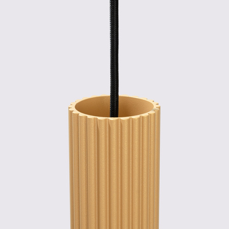 Tuba Spot 3x GU10 Gold Carbon Deep Space Závesné svietidlo SL.1557 Sollux