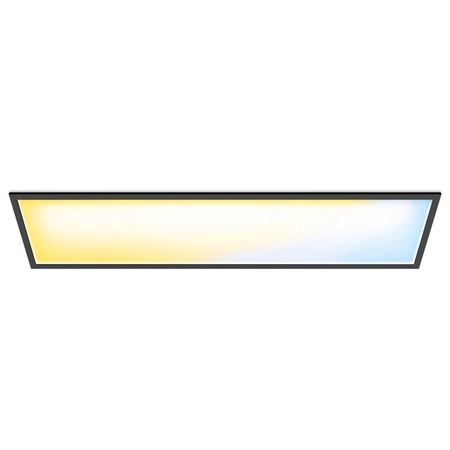 LED panelové stropné svietidlo 36W 3400lm 2700-6500K TW 120x30 cm čierne obdĺžnikové Smart SMART WiFi Bluetooth App WiZ