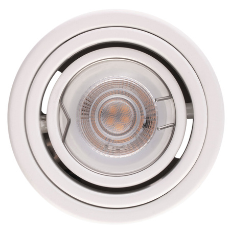 HALOGEN SURFACE ALUMINIUM WHITE SPOT TUBA 10cm pre LED GU10 Bellalux