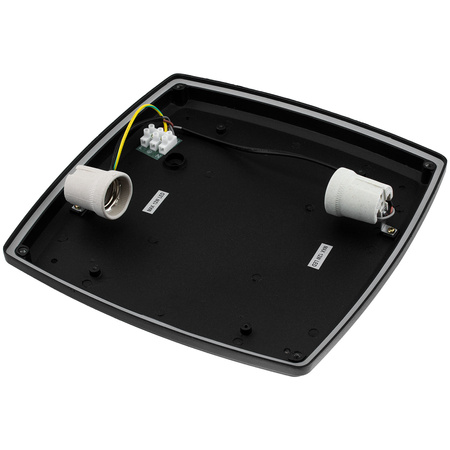 Záhradné svietidlo Nástenné svietidlo Plafond 2x E27 Square LARIS LUMILED