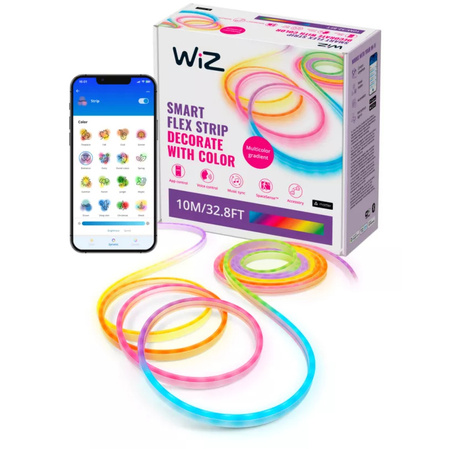 NEON LED pás 45W RGBIC 10m Smart SMART WiFi Bluetooth aplikácia WiZ