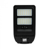 LED solárne pouličné svietidlo 100W 1000lm 4000K neutrálna biela IP65 so senzorom pohybu a súmraku Ecolight