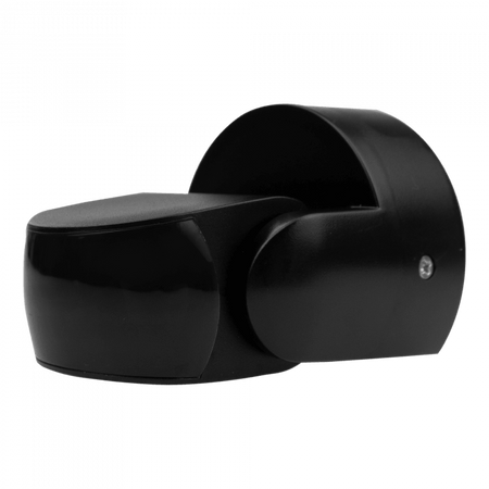 PIR senzor pohybu a súmraku IP65 povrchová montáž čierny 12m 180° CP Ecolight