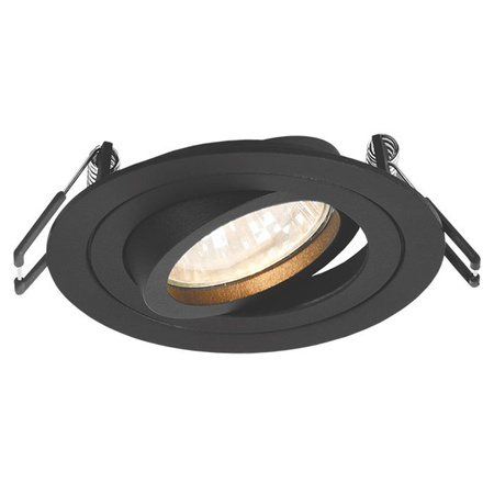 Zapustená zapustená montáž 1x GU10 čierna Videx