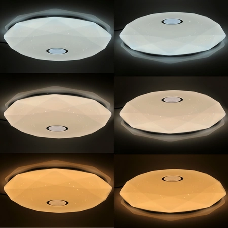 Stropné svietidlo LED Plafond 80W 9200lm CCT 120° biela stmievateľná Pilot Diamond Sanico Goldlux