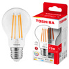 LED žiarovka E27 A60 9W = 75W 1055lm 2700K teplá biela Filament Stmievateľná TOSHIBA