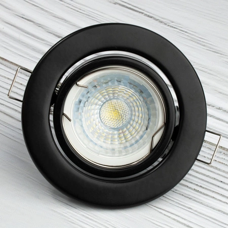 Svietidlo HALOGEN na zapustenú montáž Pohyblivé okrúhle svietidlo GU10 MR16