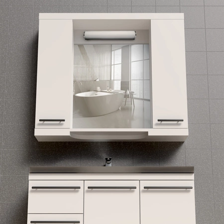 LED nástenné svietidlo do kúpeľne 8W 1000lm 4000K, neutrálna biela chróm IP44 ALEX Sanico Goldlux