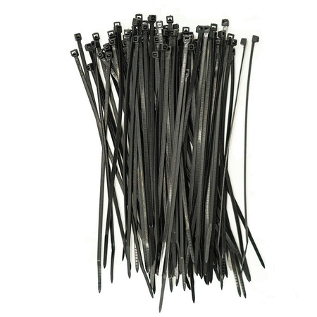 Kábelová páska Strong 2,5x150 mm čierna 100 ks LUMILED