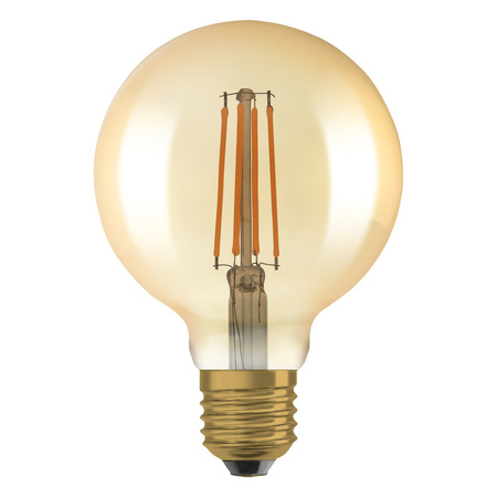 Dekoratívna LED žiarovka G95 Sphere E27 6,5W = 55W 725lm 2400K teplá biela 300° Dimmable Vintage 1906 Osram