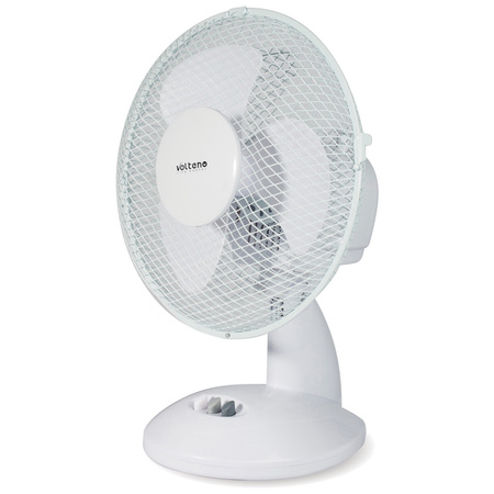 Stolný ventilátor Cirkulácia vzduchu Stolný ventilátor 37cm 21W biely