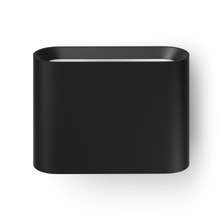 Záhradné nástenné LED vonkajšie fasádne svietidlo 20,4 W 1020 lm IP44 Biela a farebná Ambiance RGB + TW Black Smart SMART Zigbee Bluetooth Dymera Philips HUE