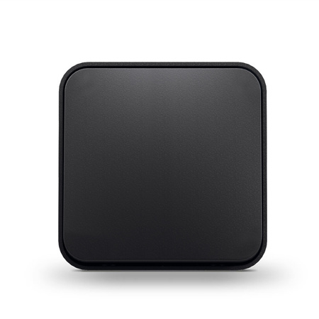 Spínač svetla 1gang 10A povrchová montáž čierny BINERA VIDEX