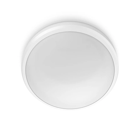 Záhradný plafón LED 6W 600lm 2700K IP54 Vodotesná biela Doris Philips