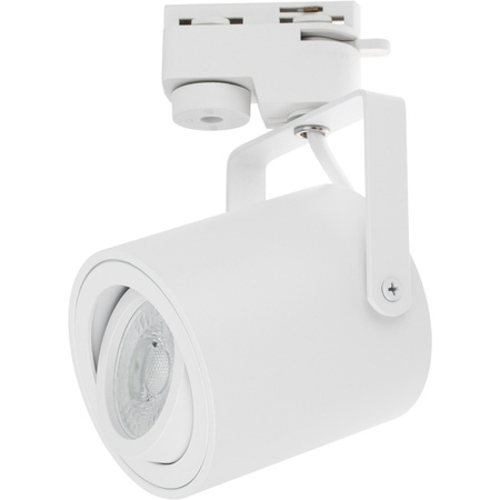 Reflektor pre 1-fázovú lištu GU10 biely matný Abi Masterled