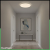 Plafond LED povrchové svetlo SALUS2 48W IP44 CCT White Round 40cm + LUMILED PILOT