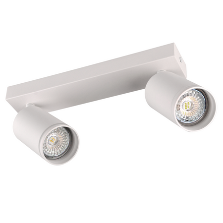 Nástenné a stropné bodové svietidlo 2x GU10 White PARIS Sanico Goldlux