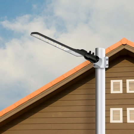 LED pouličné svietidlo 100W 10000lm 5000K, neutrálna biela 130° 0,5A čierne VIDEX