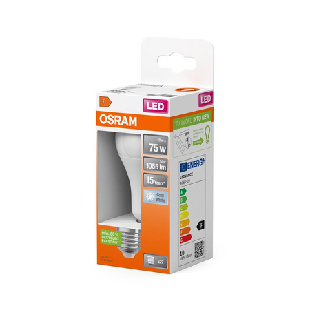 LED žiarovka A60 E27 10W = 75W 1055lm 4000lK neutrálna biela 150° STAR CLASSIC Osram