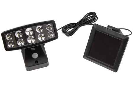 Solárny LED reflektor 2W s detektorom pohybu VOLTENO