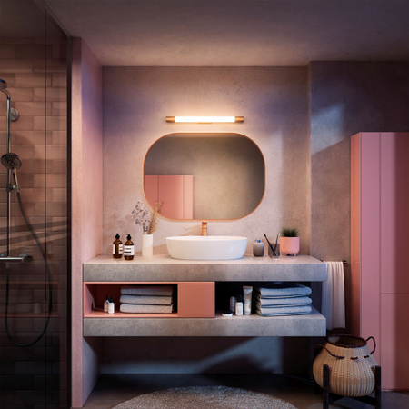 LED 10W 1500lm 2700K 60cm IP44 Copper Rover Philips nad zrkadlom