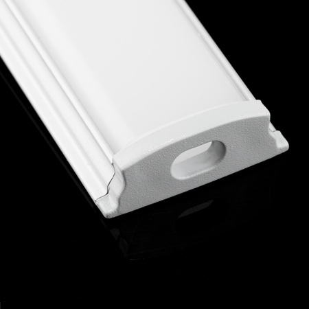 Profilové tienidlo KM34-S Mlieko 1m