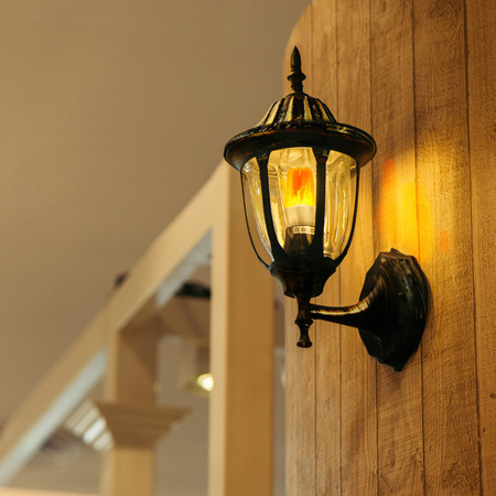 LED žiarovka T60 E27 3W lm 1400K teplá biela 270° Decorative FLAME Sanico Goldlux