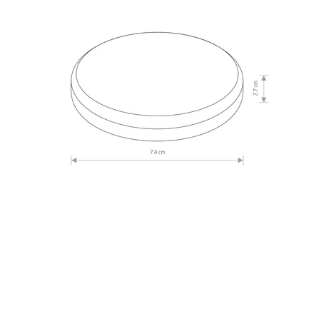LED žiarovka GX53 reflektor R74 8W 700lm 4000lm neutrálna biela 100° BULB 8378 Nowodvorski