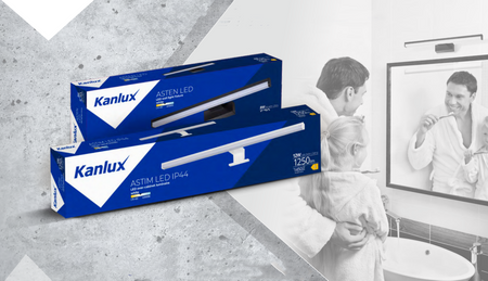 Kúpeľňové nástenné svietidlo nad zrkadlo LED 8W 690lm 4000K, neutrálna biela obdĺžnikové biele IP44 Astim Kanlux