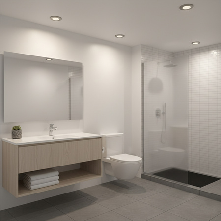 LED MR16 Round Satin AQUS Lumiled zapustené halogénové svietidlo