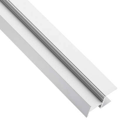 Hliníkový eloxovaný profil pre LED pásy KM48 Silver Povrch regálu 2m