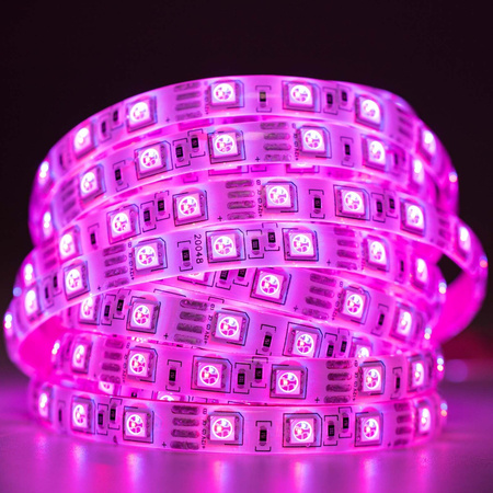 LED pásik 12V 72W 300LED 5050 RGB IP65 10mm 5m