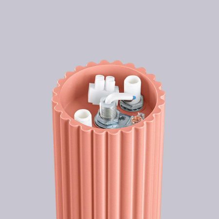 Kúpeľňové stropné svietidlo G9 Round Orange Modern Matte IP44 Halo Sollux