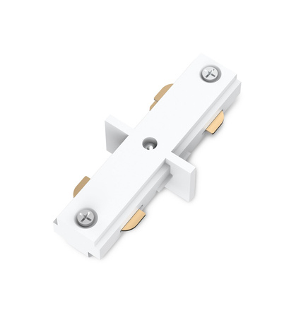 Vnútorný lineárny spínací konektor pre jednofázové LED osvetľovacie prípojnice biely EasyLink Philips