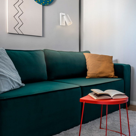 Nástenné svietidlo Nástenné svietidlo 1x GU10 White KENT Videx