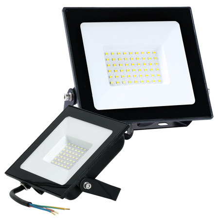 Vonkajšie LED reflektory Garden 50W 4270lm 4000K neutrálna biela 120° IP65 IK05 Black MH Kobi