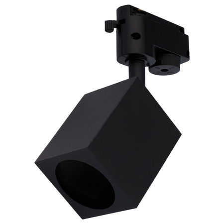 GU10 BRICK Čierne svetlo na prípojnice pre jednofázové prípojnice