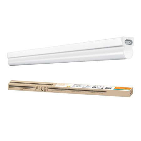 Lineárne pásové svetlo 10W 1000lm 3000K, teplá biela biely Batten Ledvance lampa