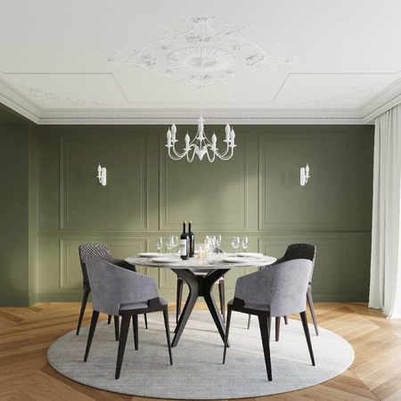 Závesné stropné svietidlo Luster 3x E14 Nepravidelný biely luster Moderný Minerwa Sollux