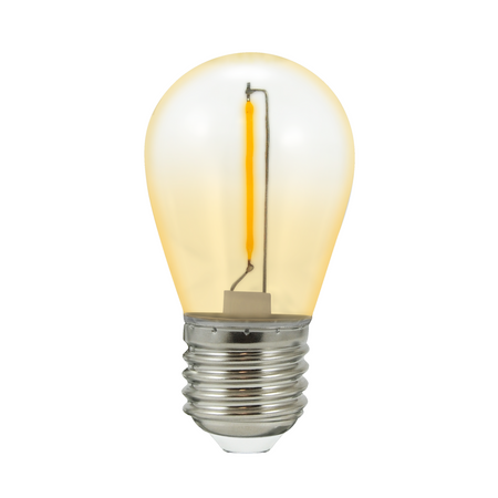 LED žiarovka E27 0,3W 50lm 4000K, neutrálna biela 360° pre Girland 36V PARTY Sanico Goldlux