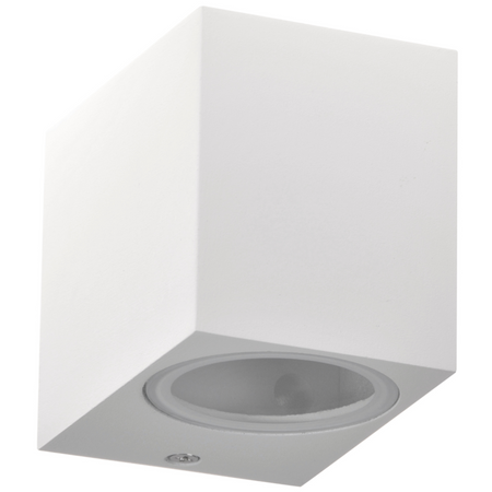 Nástenné vonkajšie fasádne svietidlo GU10 White IP44 Boston Sanico Goldlux