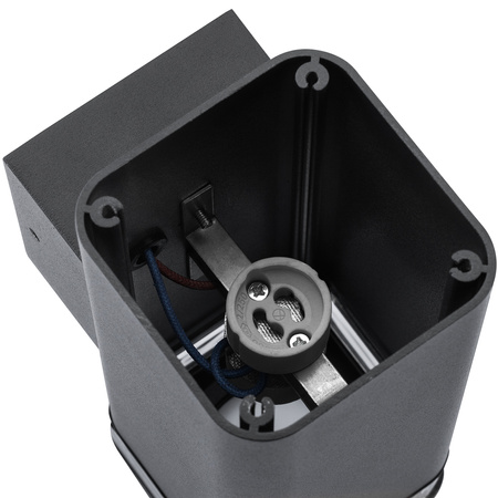 Vonkajšia záhradná lampa fasádna nástenná lampa 2x GU10 LED IP54 Upstairs Downstairs EPSILO LUMILED