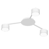 Luster Stropné svietidlo 3x GX53 LED biela Moderné Videx
