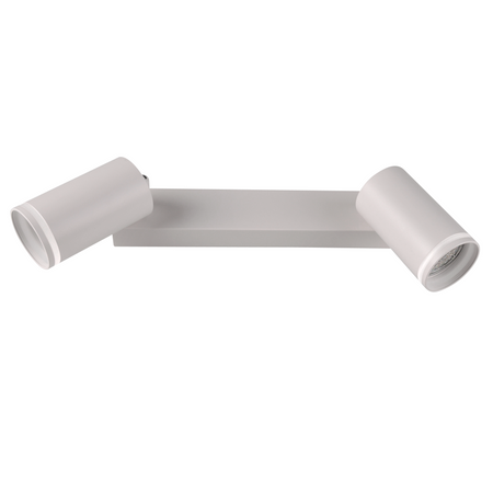 Nástenné a stropné bodové svietidlo 2x GU10 White PARIS Sanico Goldlux